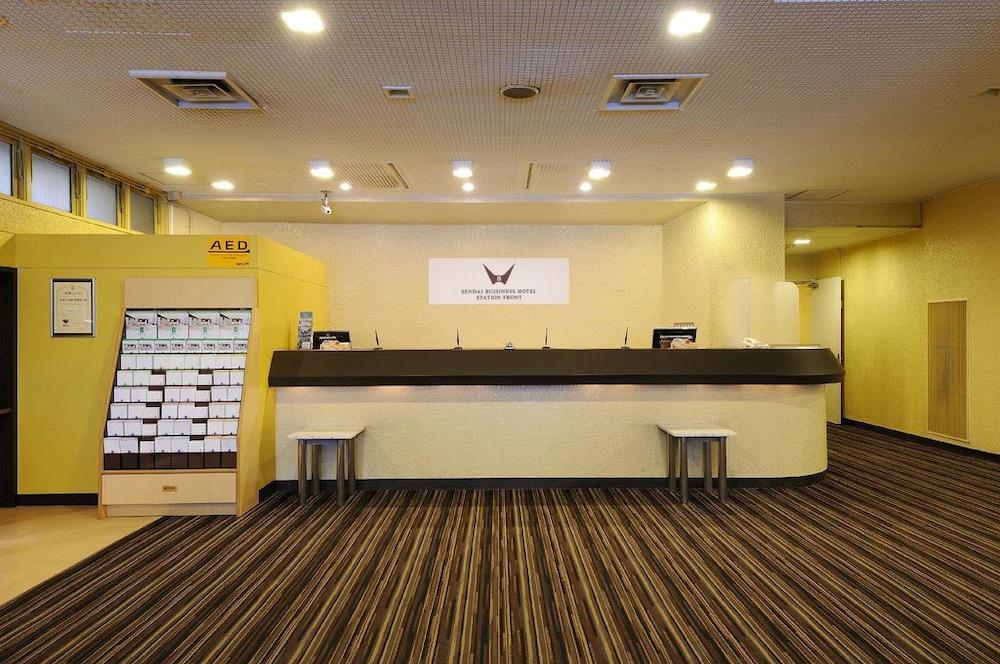 Sendai Business Hotel Ekimae Dış mekan fotoğraf