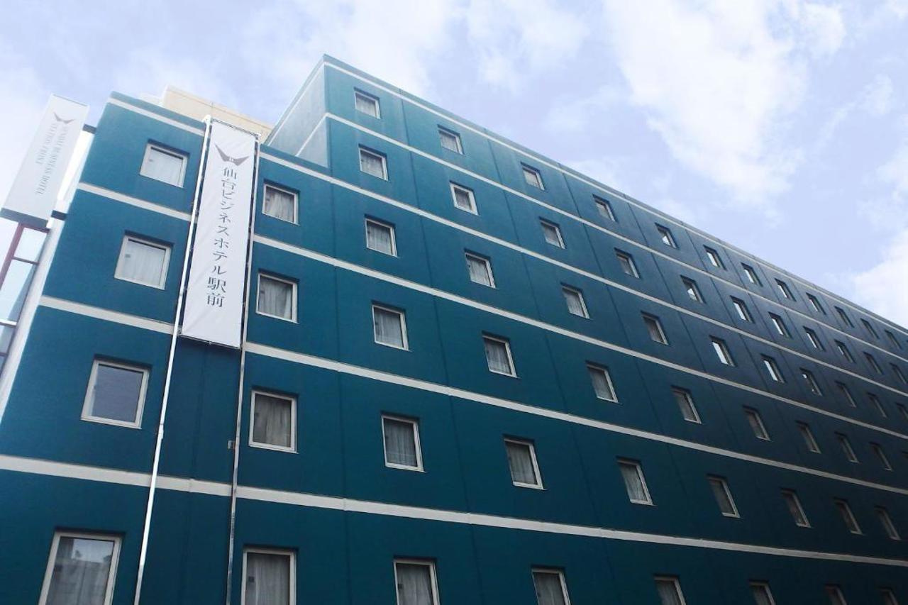 Sendai Business Hotel Ekimae Dış mekan fotoğraf